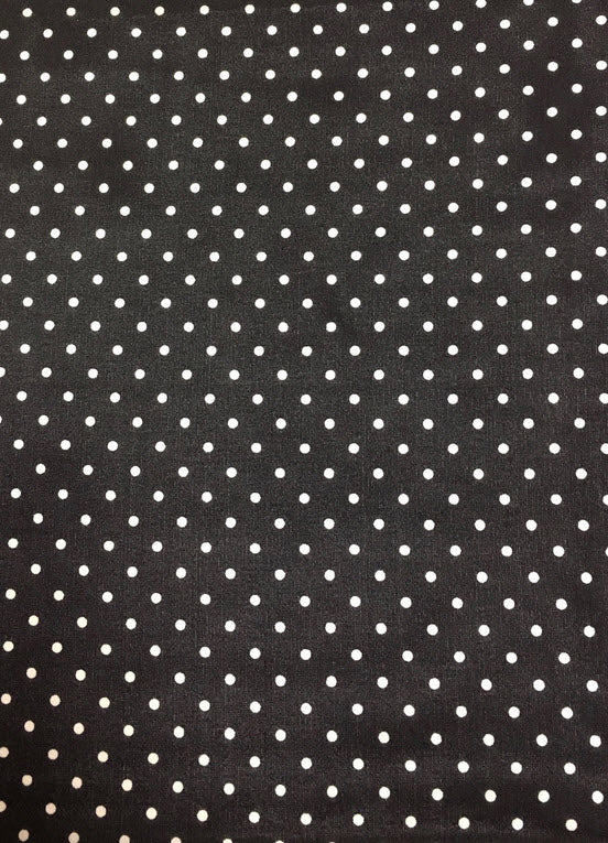 100% Silk Black Polka Dot Wild Rag - Frank & Rio