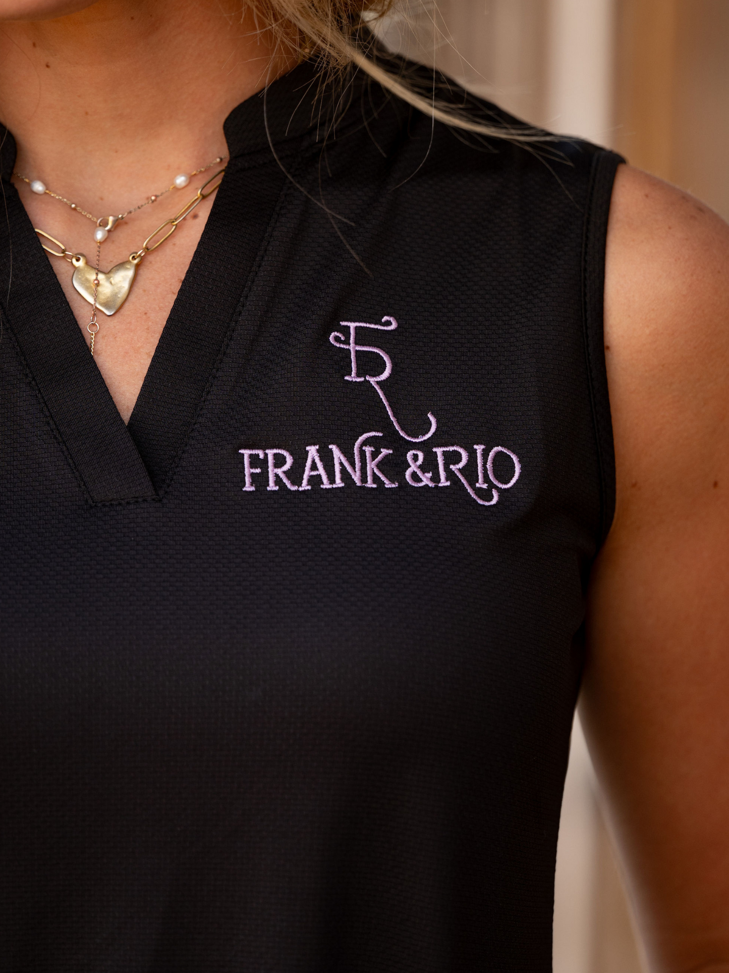 Women's Sleevelss Performance Polo