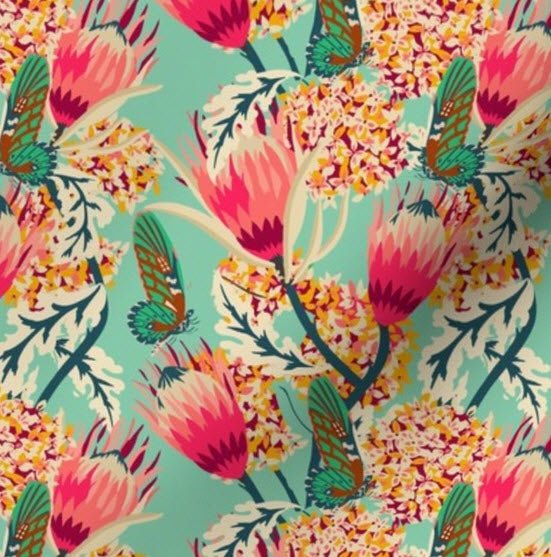 Frank & Rio - Western Shirts for Women - Brown Chambray/ Butterfly - Frank & Rio