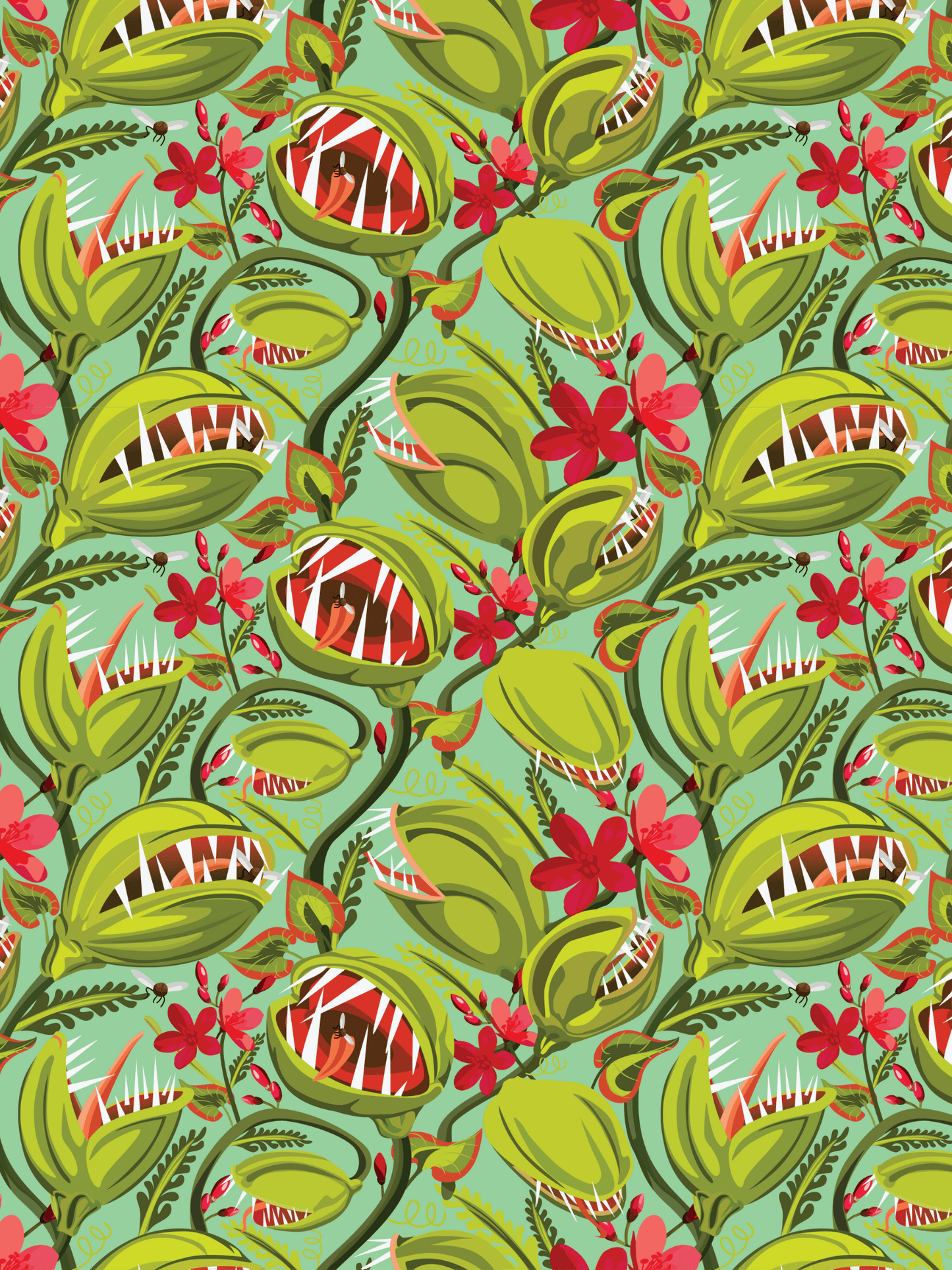 Frank & Rio - Western Shirts for Women - pink gingham / monster - Frank & Rio