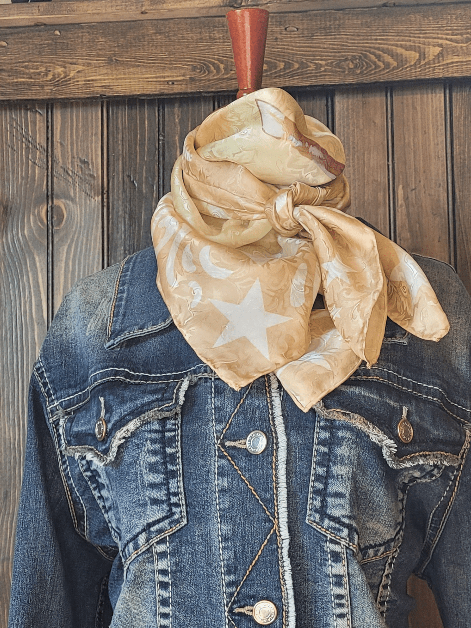 Teal Blake Limited Edition Tan Saddle Bronc - Frank & Rio