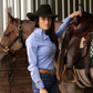 Blue Chambray Women's Western Shirt | OG Collection